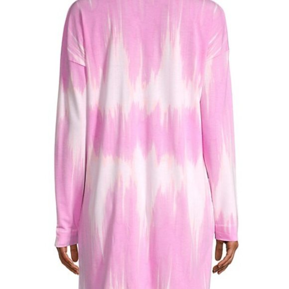 Natori Tie-Dye Cardigan Coral Large Brand New - Picture 3 of 3